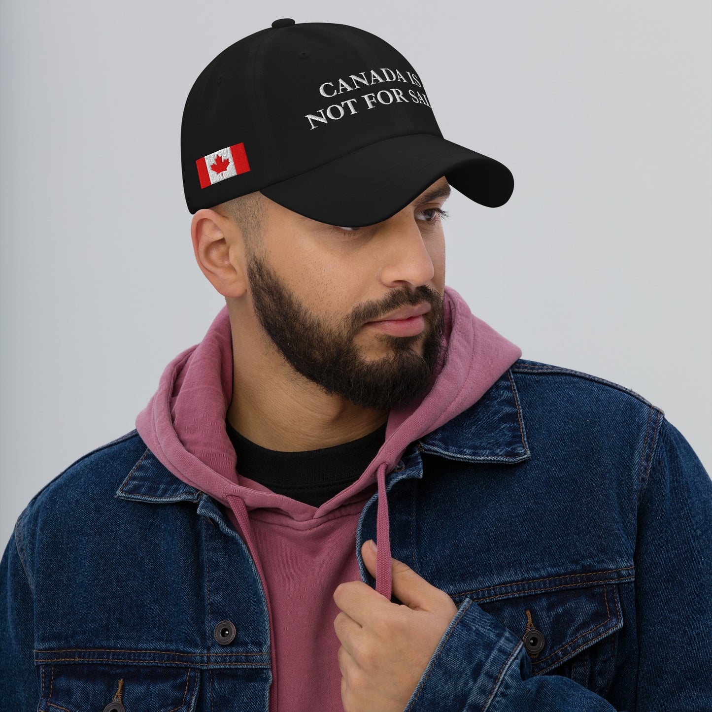 CANADA IS NOT FOR SALE HAT (with flag & year) - unisex