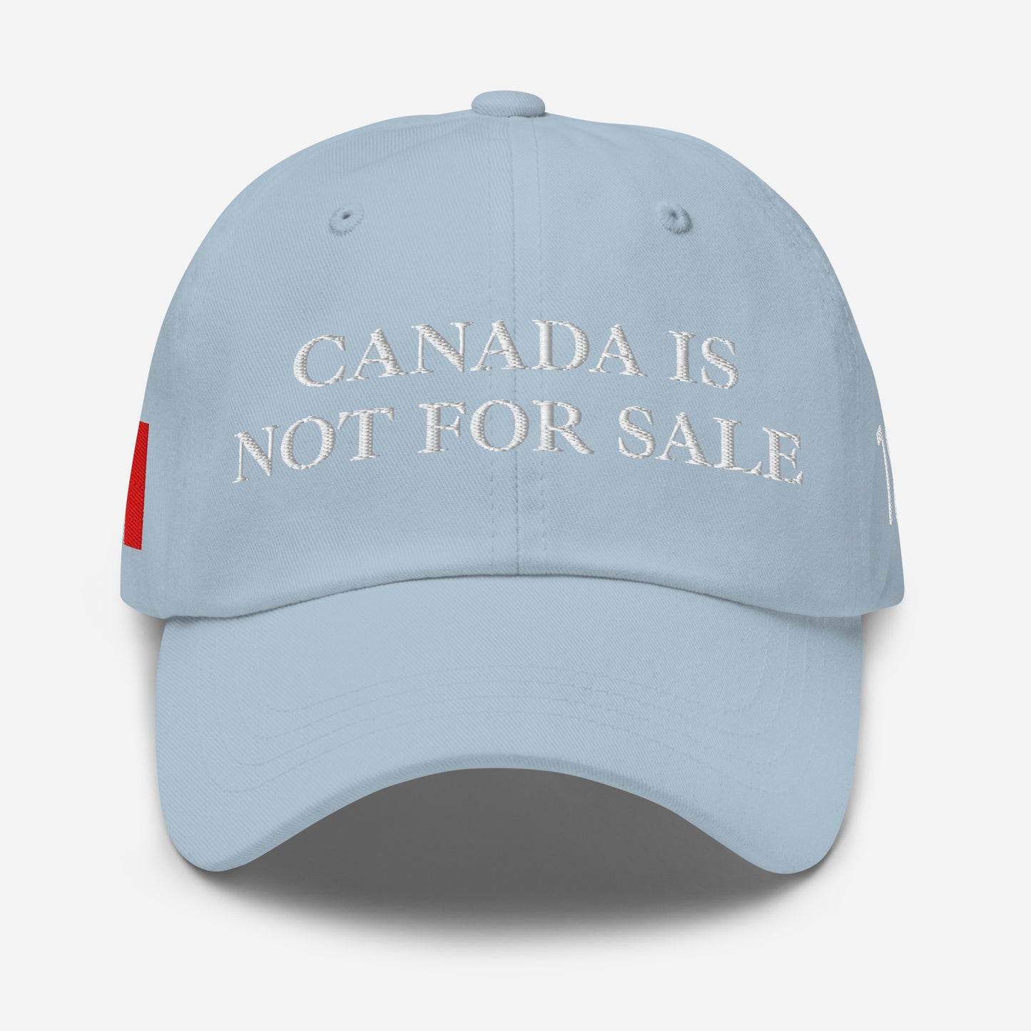 CANADA IS NOT FOR SALE HAT (with flag & year) - unisex